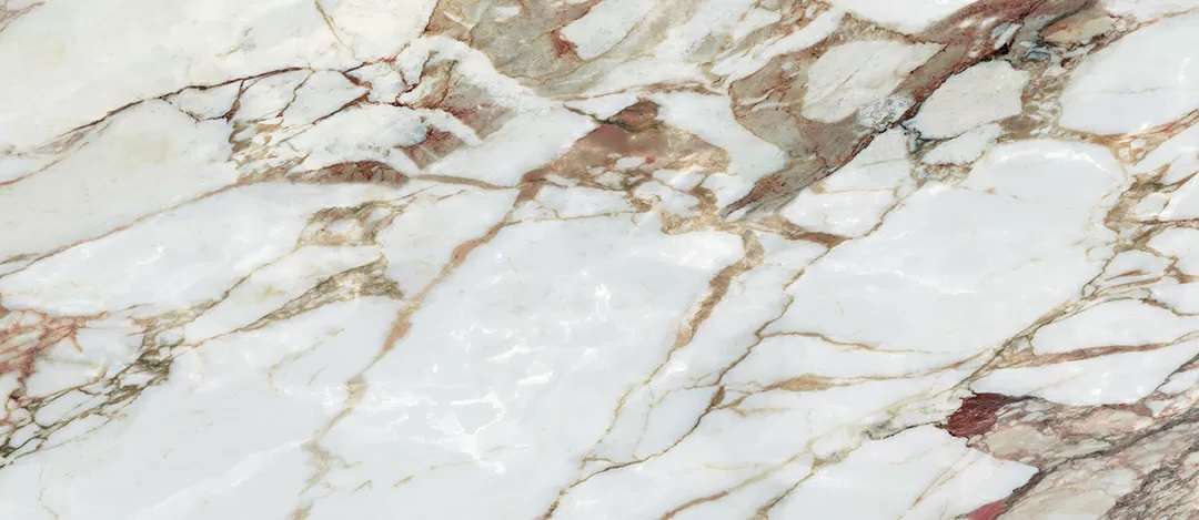 Широкоформатный керамогранит Mirage Cosmopolitan Arabescato Oro CP03, цвет белый коричневый, поверхность полированная, прямоугольник, 1200x2780