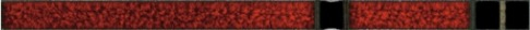 Бордюры Cinca Garnier Red Hamlet 0450/365, цвет красный, поверхность матовая, прямоугольник, 15x320