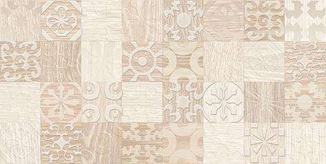 Декоративные элементы Laparet Platan бежевый 08-03-11-429, цвет коричневый бежевый, поверхность глянцевая, прямоугольник, 200x400