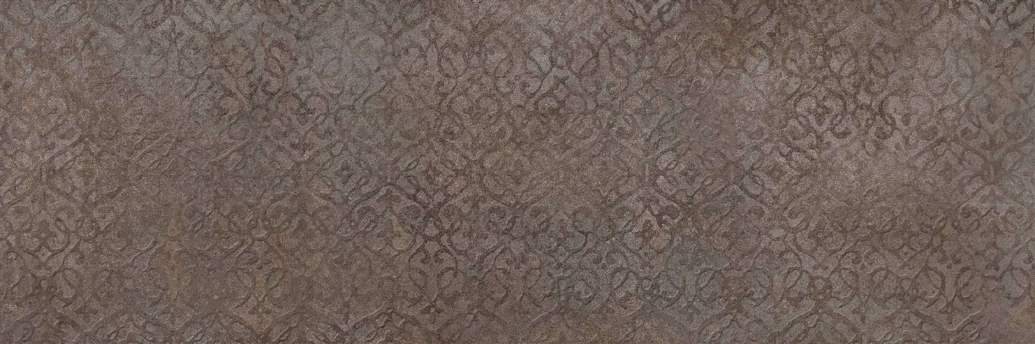 Керамическая плитка Atlantic Tiles Vilas Passage Oxide, цвет коричневый, поверхность матовая, прямоугольник, 400x1200