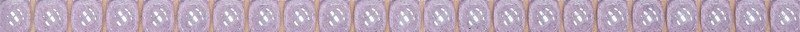 Бордюры Керамин Бисер 6, цвет фиолетовый, поверхность глянцевая, прямоугольник, 246x9
