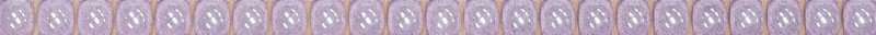 Бордюры Керамин Бисер 6, цвет фиолетовый, поверхность глянцевая, прямоугольник, 246x9