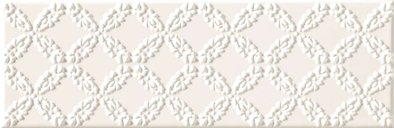 Декоративные элементы Tubadzin Blanca Bar White C, цвет белый, поверхность глянцевая, прямоугольник, 78x237