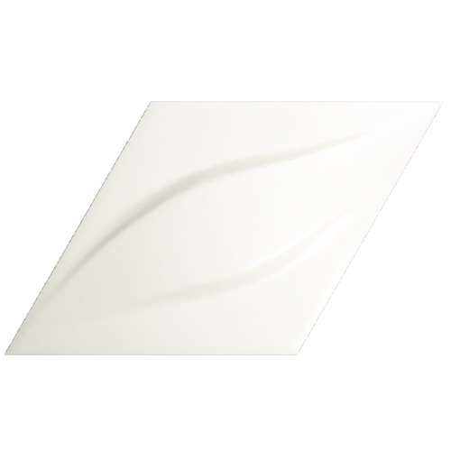 Керамическая плитка ZYX Evoke Diamond Blend White Matt 218243, цвет белый, поверхность матовая, прямоугольник, 150x259