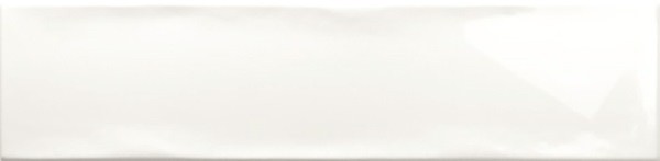 Керамическая плитка Ribesalbes Ocean Gloss White, цвет белый, поверхность глянцевая, прямоугольник, 75x300