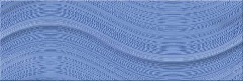 Керамическая плитка Superceramica Sea Azul, цвет синий, поверхность глянцевая, прямоугольник, 200x600