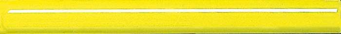 Бордюры Glazurker Catalonia Frame Yellow, цвет жёлтый, поверхность глянцевая, квадрат, 20x200