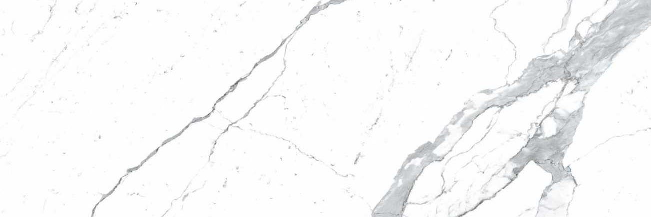 Широкоформатный керамогранит Laminam I Naturali Bianco Statuario Venato LAMF005778 (Толщина 5,6мм), цвет белый, поверхность матовая, прямоугольник, 1000x3000
