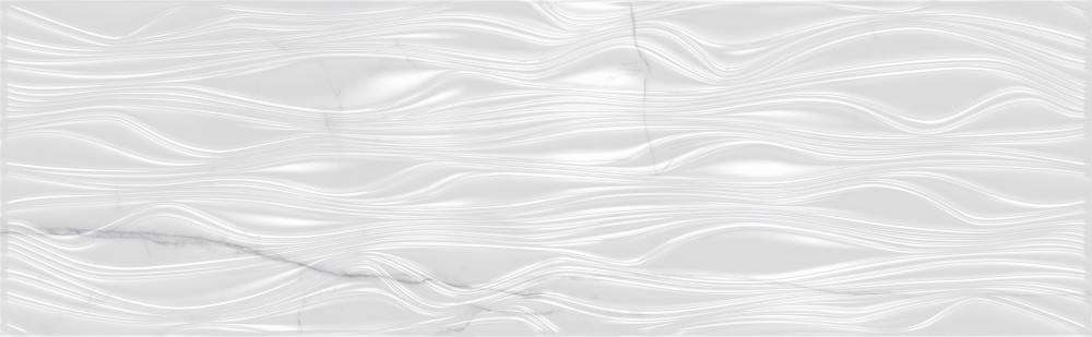 Керамическая плитка Aparici Vivid White Calacatta Breeze, цвет белый, поверхность глянцевая, прямоугольник, 298x996