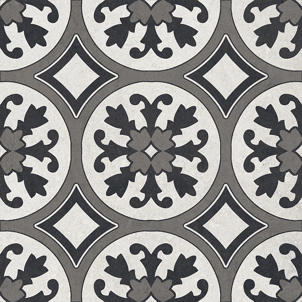 Керамогранит La Fabbrica Space Plomb Pattern Nat 106076, цвет серый, поверхность матовая, квадрат, 200x200