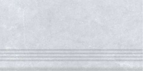 Ступени Cinca Dolmen Pearl Grey Step Rect. 8442, цвет серый, поверхность матовая, прямоугольник, 300x600