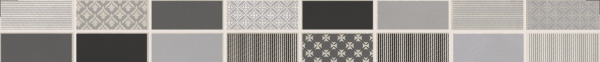 Бордюры Lasselsberger Фиори Гриджио Металлизированный 1506-0101, цвет серый, поверхность матовая, прямоугольник, 65x600
