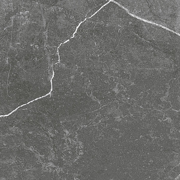 Керамогранит Cube Ceramica Hardrock Gray, цвет серый, поверхность матовая, квадрат, 600x600