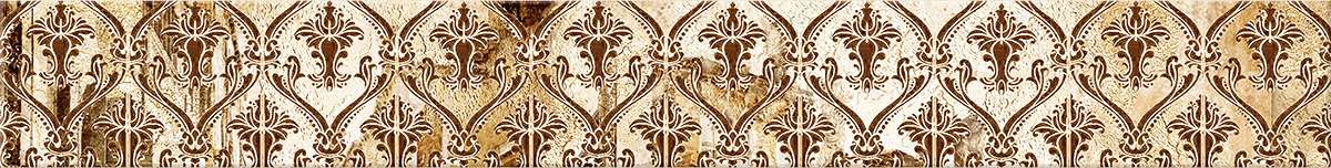 Бордюры Azori Sfumato Border Beige Vistas, цвет коричневый, поверхность матовая, прямоугольник, 62x505