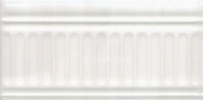 Бордюры Kerama Marazzi Бордюр Летний сад светлый 19016\3F, цвет серый, поверхность глянцевая, прямоугольник, 99x200