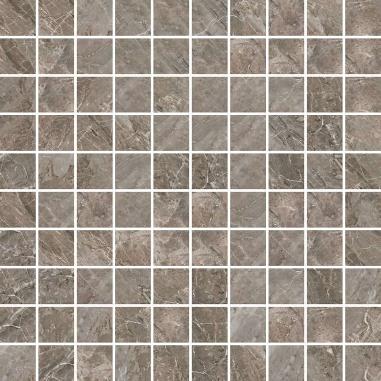 Мозаика Versace Marble Mosaico Grigio T100 240506, цвет серый, поверхность лаппатированная, квадрат, 291x291