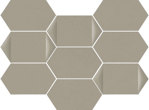 Мозаика Vallelunga Segni Creta Esag Dec 6000546, цвет коричневый, поверхность структурированная, прямоугольник, 260x350