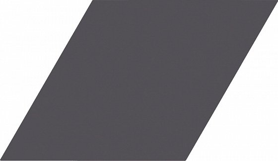 Керамогранит Wow Flow Diamond Black 117355, цвет чёрный, поверхность матовая, прямоугольник, 139x240