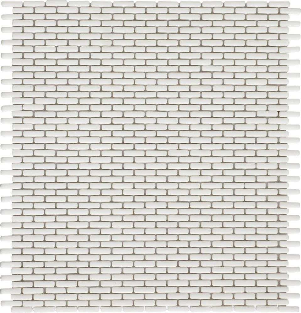 Мозаика Harmony Calm D.Repose White 18874, цвет белый, поверхность матовая, прямоугольник, 285x297
