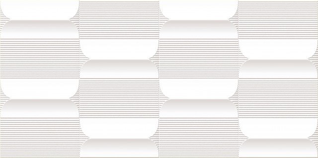Керамическая плитка Kerasol Blanco Altura Rectificado, цвет белый, поверхность матовая, прямоугольник, 300x600