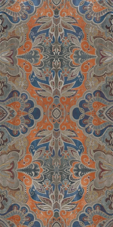 Декоративные элементы ABK Wide & Style Carpet Orange PF60009492, цвет разноцветный, поверхность матовая, прямоугольник, 1200x2800