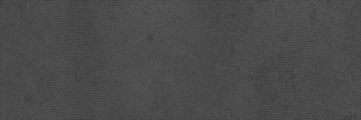 Керамическая плитка Laparet Story Плитка настенная черный волна 60096, цвет чёрный, поверхность матовая, прямоугольник, 200x600