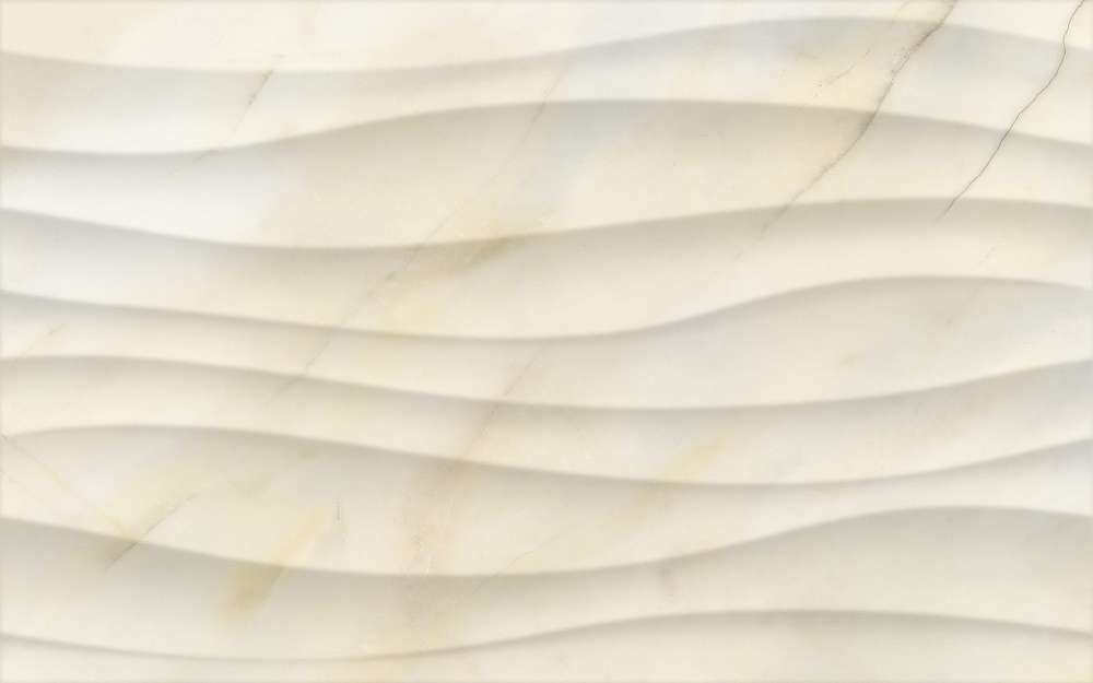 Керамическая плитка Terracotta Shell Marble Wave TD-SH-MRW, цвет бежевый, поверхность глянцевая, прямоугольник, 250x400