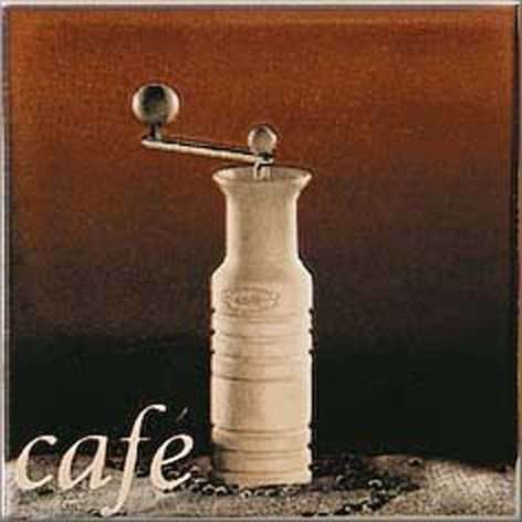 Декоративные элементы Opoczno Inwencja Cafe 3, цвет коричневый, поверхность глянцевая, квадрат, 100x100