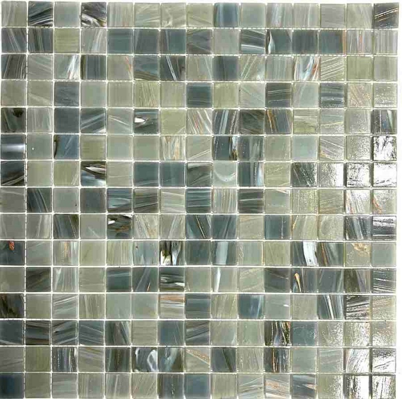 Мозаика Pixel Mosaic PIX125 Стекло, цвет зелёный, поверхность глянцевая, квадрат, 316x316