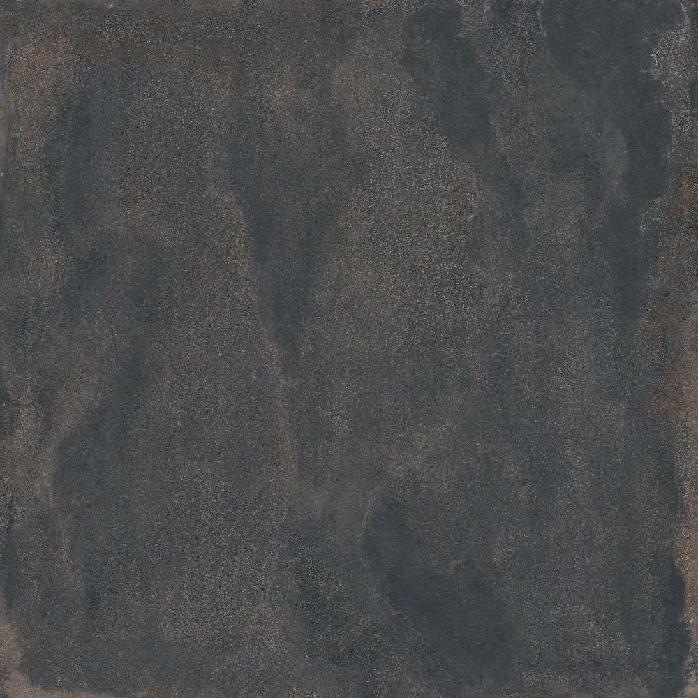 Керамогранит ABK Blend Concrete Iron Ret PF60005795, цвет чёрный, поверхность матовая, квадрат, 1200x1200
