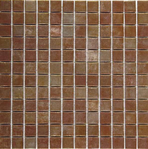 Мозаика Mosavit Elogy Tornasol, цвет коричневый, поверхность глянцевая, квадрат, 316x316