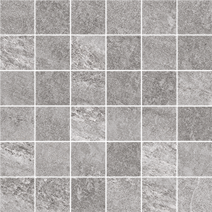 Мозаика Vives Lambda Mosaico Cemento Antideslizante, цвет серый, поверхность матовая противоскользящая, квадрат, 300x300
