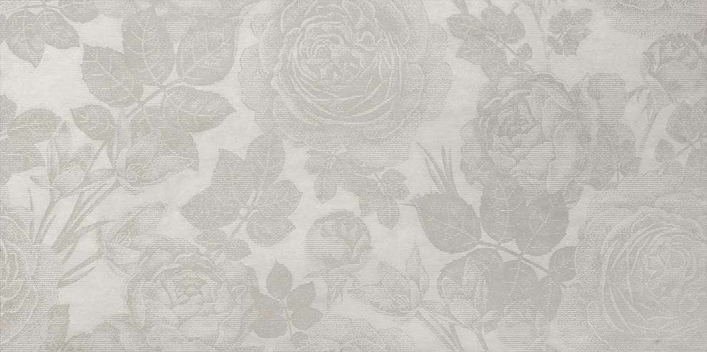 Декоративные элементы Fap Bloom Rose Inserto fOXR, цвет серый, поверхность матовая, прямоугольник, 800x1600