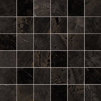 Мозаика Imola The Room MK.INF BR6 30, цвет чёрный, поверхность матовая, квадрат, 300x300