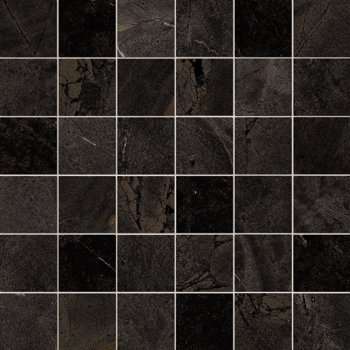 Мозаика Imola The Room MK.INF BR6 30, цвет чёрный, поверхность матовая, квадрат, 300x300
