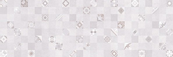 Декоративные элементы Нефрит керамика Брендл Декор Мозаика серый светлый 07-00-5-17-00-06-2212, цвет серый, поверхность матовая, прямоугольник, 200x600