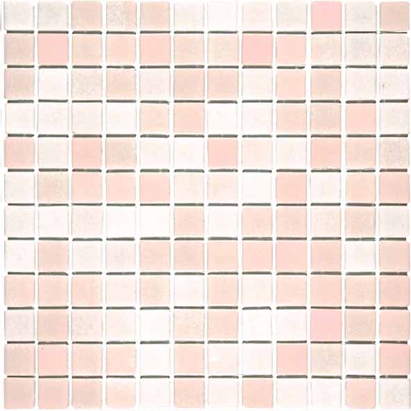 Мозаика Mosavit Combis-9-A (Melange Rose), цвет розовый, поверхность матовая, квадрат, 316x316