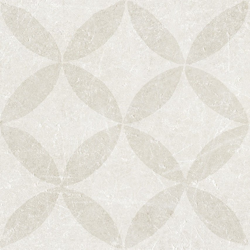 Керамическая плитка Cifre Decor Etana White, цвет белый, поверхность матовая, квадрат, 200x200