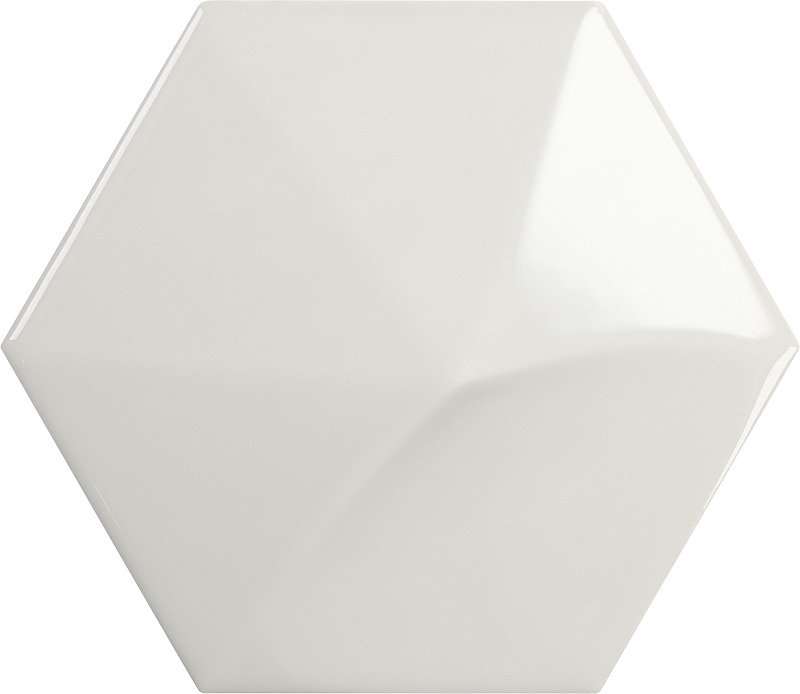 Керамическая плитка Equipe Magical 3 Oberland Mint 24437, цвет зелёный, поверхность глянцевая 3d (объёмная), шестиугольник, 107x124