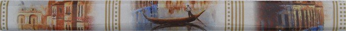 Бордюры Unicer Cenefa Venecia, цвет коричневый, поверхность глянцевая, прямоугольник, 45x500