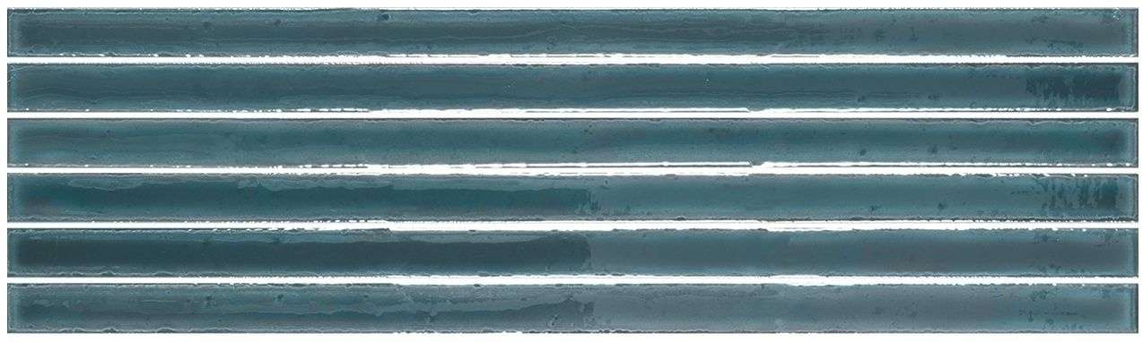 Мозаика Amadis Long Stick Pacific 8436552229286, цвет синий, поверхность глянцевая, прямоугольник, 130x450