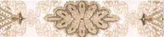 Бордюры Керамин Органза 4 фриз 2, цвет бежевый, поверхность матовая, прямоугольник, 62x275