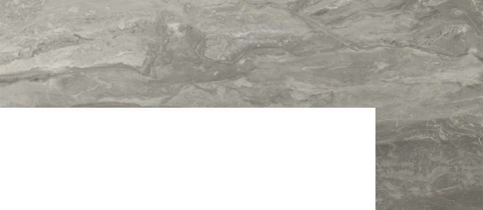 Бордюры APE Orobico Dcha. Grigio, цвет серый, поверхность матовая, прямоугольник, 75x600