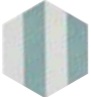 Керамогранит Bestile Meraki Stripe Aguamarina Mate, цвет бирюзовый, поверхность матовая, прямоугольник, 198x228