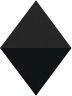 Спецэлементы Fap Manhattan Black A.E. Spigolo, цвет чёрный, поверхность глянцевая, квадрат, 10x10