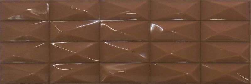 Керамическая плитка Ibero Perlage Claire Cacao, цвет коричневый, поверхность глянцевая, прямоугольник, 250x750