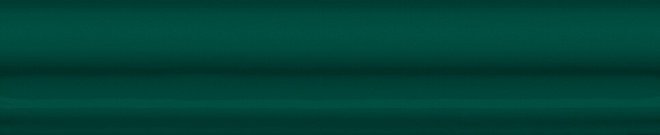 Бордюры Kerama Marazzi Бордюр Багет Клемансо зеленый BLD035, цвет зелёный, поверхность глянцевая, прямоугольник, 30x150