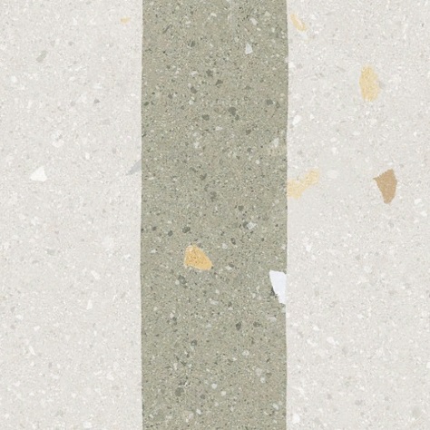 Декоративные элементы Arcana Croccante Granola Menta 8059, цвет белый серый, поверхность матовая, квадрат, 200x200