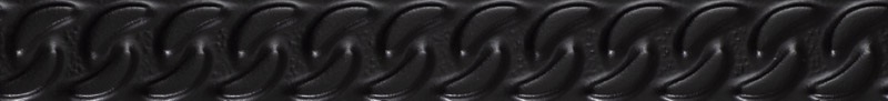 Бордюры Paradyz Fashion Spirit Black Listwa Struktura Mat., цвет чёрный, поверхность матовая, прямоугольник, 45x398