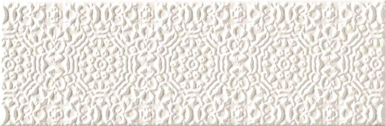Декоративные элементы Tubadzin Blanca Bar White D, цвет белый, поверхность глянцевая, прямоугольник, 78x237